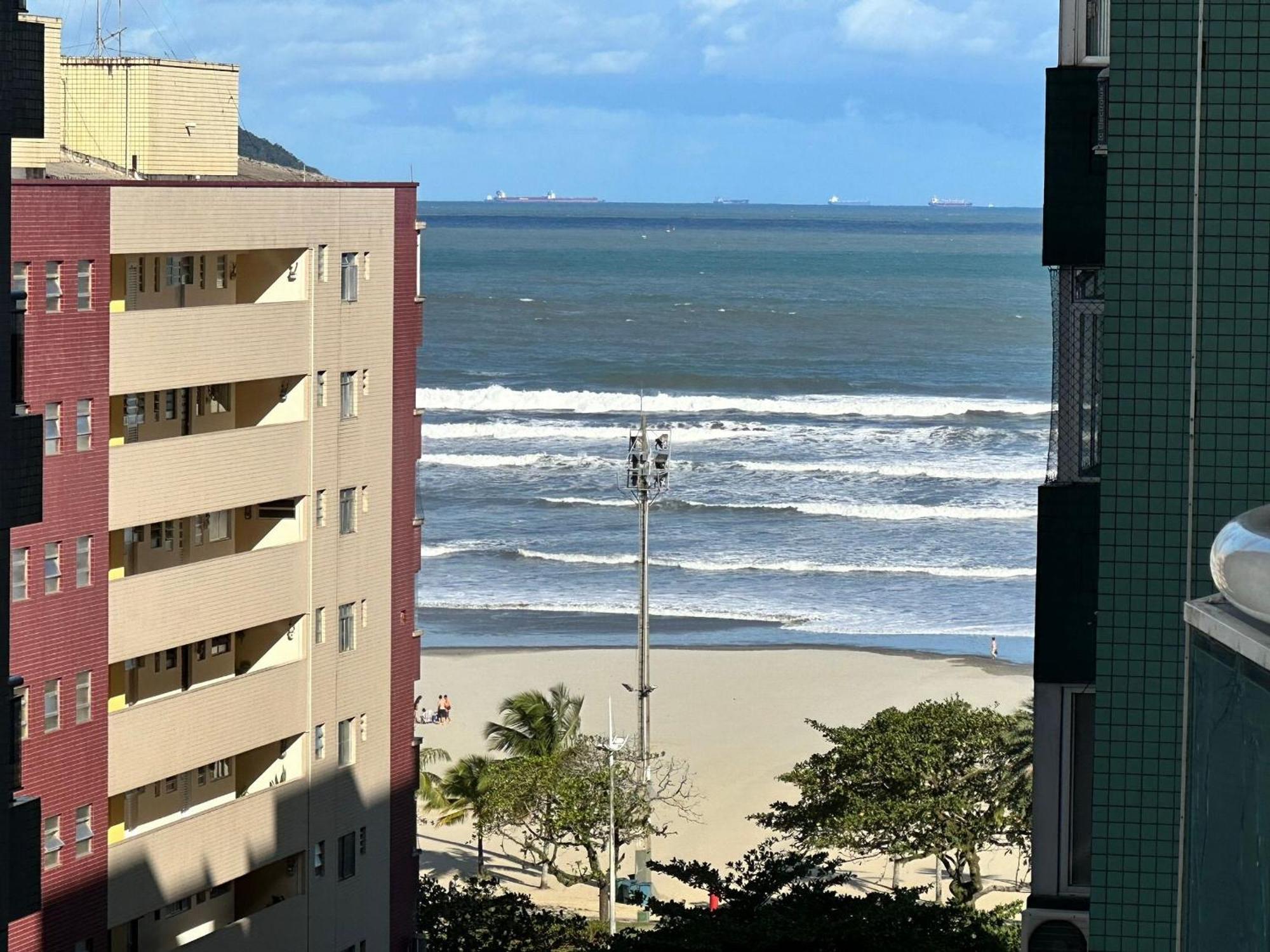 Residencial Estanconfor Com Vista Mar 2 Ac E Garagem Apartment Santos  Exterior foto